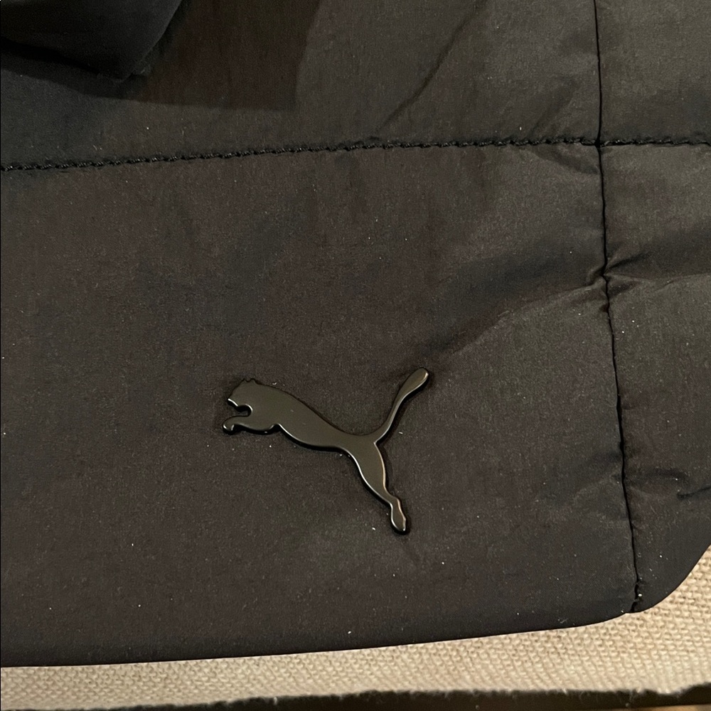 PUMA Black Plush Deluxe Tote Bag/NWT - Picture 15 of 16